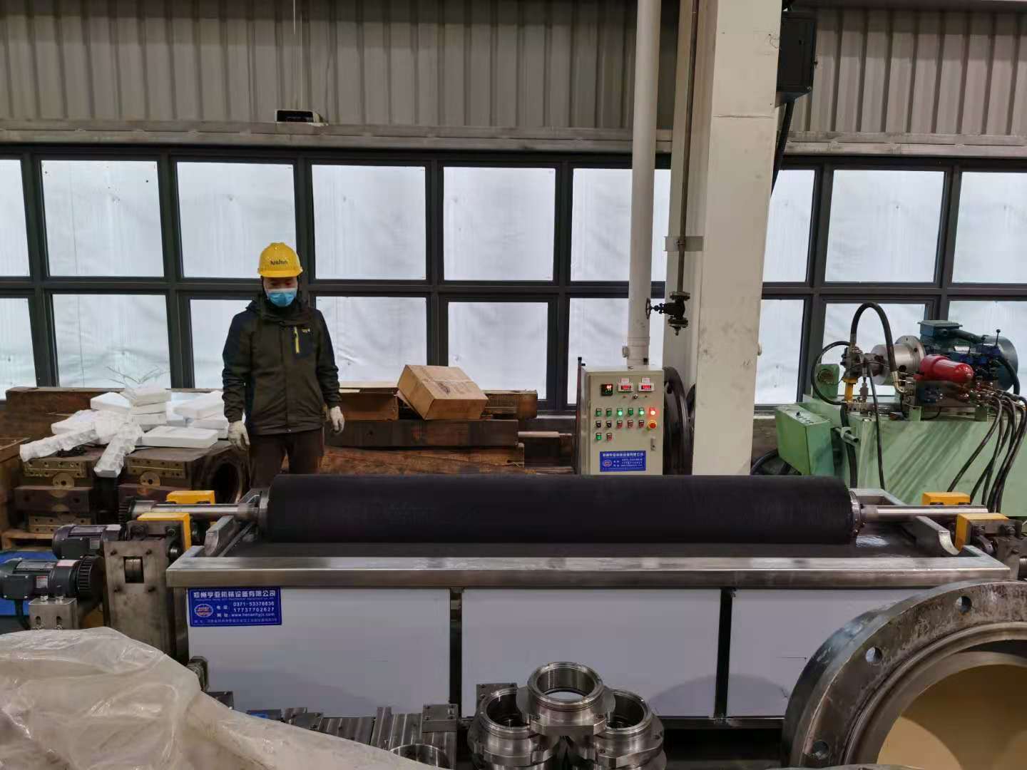 恭喜华峰铝业重庆有限公司签约郑州亨亚机械有限公司 刷䡄清洗机