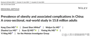 2023中国肥胖地图发布！全国41.1%男性体重超重